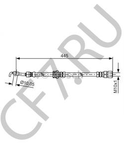96387196 BUICK (SGM) Тормозной шланг в городе Королёв