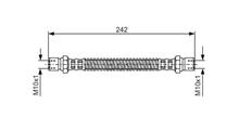 CHEVROLET (SGM) Тормозной шланг