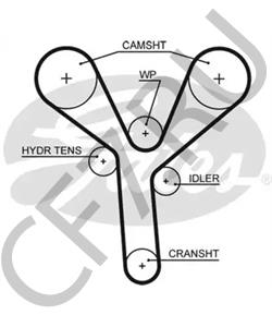 14400RCAA01 ACURA Ремень ГРМ в городе Королёв