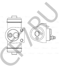18029943 PONTIAC Колесный тормозной цилиндр в городе Королёв