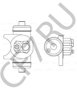 18007980 PONTIAC Колесный тормозной цилиндр в городе Королёв
