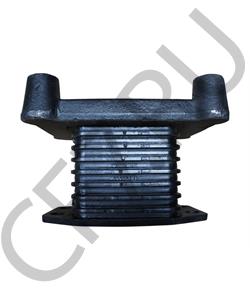 DZ95259526425 SHAANXI Подушка задней рессоры (крепится на мост, 4+4 отв.) SH F3000 в городе Королёв