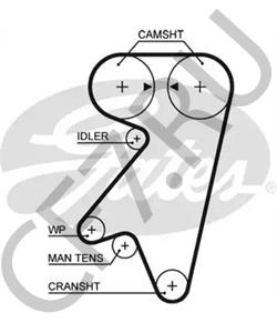 UAM5212 MORGAN Ремень ГРМ в городе Королёв
