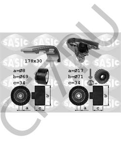 71771581 Fiat/Alfa Romeo/Lancia ремень ГРМ + ролики + помпа [ORG в городе Королёв