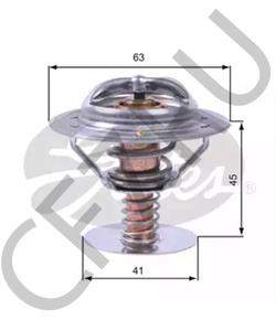 TC10701 ELTRA Термостат 80°С для а/м КАМАЗ, Бычок, ГАЗ, УАЗ (ЗМЗ-24,402,406) ТС-107-01 (ПРАМО) (ан. Т117-01) в городе Королёв