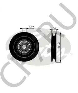 3830196 BEDFORD Паразитный / Ведущий ролик, клиновой ремень в городе Королёв