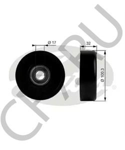 14102621 GMC Паразитный / ведущий ролик, поликлиновой ремень в городе Королёв