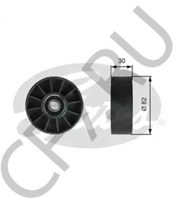 406-1308080-20.. MEGAPOWER Ролик натяжной ЗМЗ-406 ремня привода агрегатов в городе Королёв