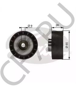PQR100880 ORLANDI Паразитный / ведущий ролик, поликлиновой ремень в городе Королёв