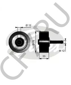 906 200 44 70 SETRA Паразитный / ведущий ролик, поликлиновой ремень в городе Королёв