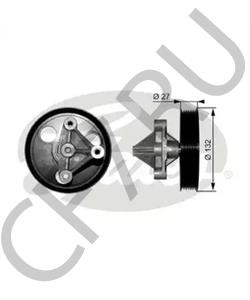 60 92 8287 AC Паразитный / ведущий ролик, поликлиновой ремень в городе Королёв