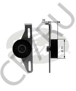 82 00 582 997 Renault РОЛИК НАТЯЖ РЕМНЯ ГЕНЕР в городе Королёв