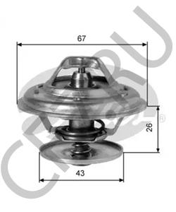 1022001915 PUCH Термостат, охлаждающая жидкость в городе Королёв