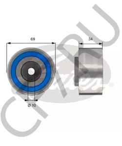 1311306 BRITPART РОЛИК РЕМНЯ ГРМ (ОБГОННЫЙ) 2.7 D3 в городе Королёв