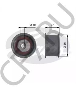 09196294 CADILLAC Паразитный / Ведущий ролик, зубчатый ремень в городе Королёв