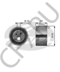 MD140071 Mopar Стратус Ролик натяжителя ремня ГРМ 2,5L в городе Королёв