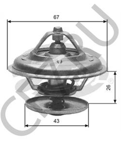 7.5109 Facet Термовыкл, вентилятор радиатора Mitsubishi Colt/Galant/Lancer 92- в городе Королёв