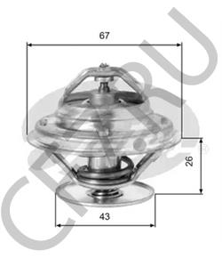 1622033075 Ssang Yong THERMOSTAT-COOLANT в городе Королёв