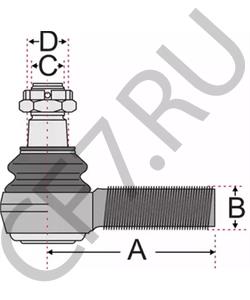 X 5458 684 METROCAB Угловой шарнир в городе Королёв