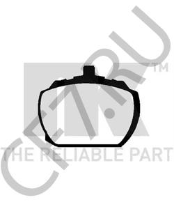 RTC3261 LEYLAND-INNOCENTI Комплект тормозных колодок, дисковый тормоз в городе Королёв