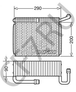 60815118 ALFAROME/FIAT/LANCI Испаритель, кондиционер в городе Королёв