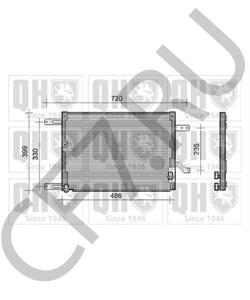 60630547 ALFAROME/FIAT/LANCI Конденсатор, кондиционер в городе Королёв