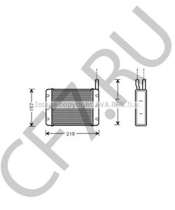 HTP1018 ROVER/TRIUMPH/AUSTIN Теплообменник, отопление салона в городе Королёв