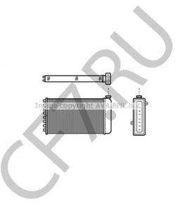 BAU5080 ROVER/TRIUMPH/AUSTIN Теплообменник, отопление салона в городе Королёв
