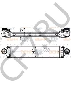 LR031925 BRITPART РАДИАТОР ИНТЕРКУЛЛЕРА FR2 2.0 в городе Королёв