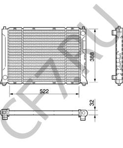GRD125 ROVER/TRIUMPH/AUSTIN Радиатор, охлаждение двигателя в городе Королёв