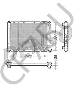 EAP8666 ROVER/TRIUMPH/AUSTIN Радиатор, охлаждение двигателя в городе Королёв