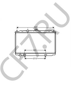 21400BN700 AWD Радиатор, охлаждение двигателя в городе Королёв