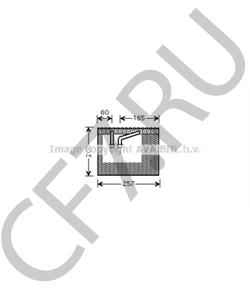 60779484 ALFAROME/FIAT/LANCI Испаритель, кондиционер в городе Королёв