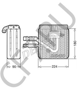 46722081 ALFAROME/FIAT/LANCI Испаритель, кондиционер в городе Королёв