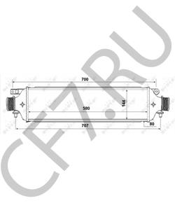 51808365 Chrysler Интеркулер в городе Королёв