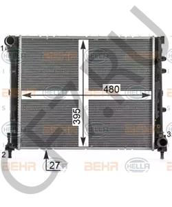 51835026 ABARTH Радиатор, охлаждение двигателя в городе Королёв