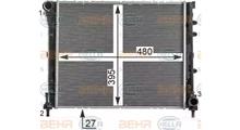 ABARTH Радиатор, охлаждение двигателя