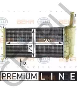 51724183 ZASTAVA Радиатор, охлаждение двигателя в городе Королёв