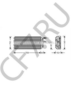 90295383 CHEVROLET Испаритель, кондиционер в городе Королёв